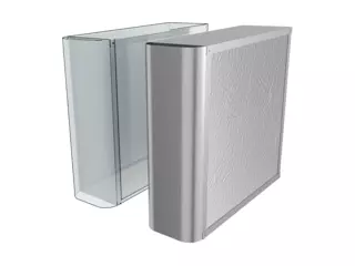 Product view, two splitters