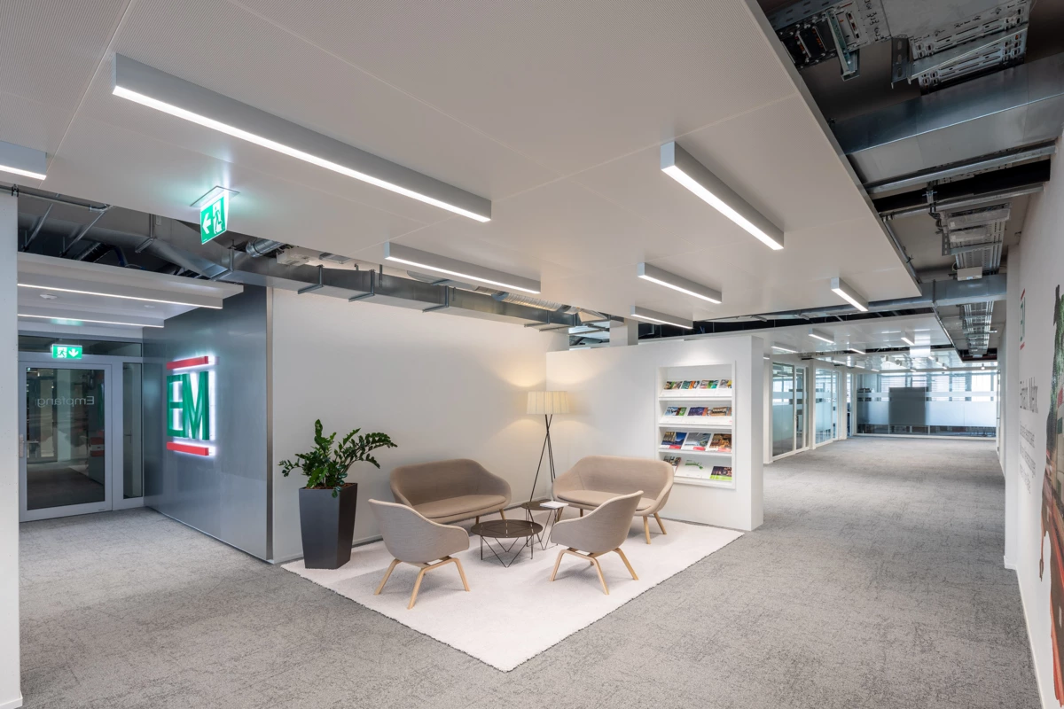 Isole radianti a soffitto e moduli