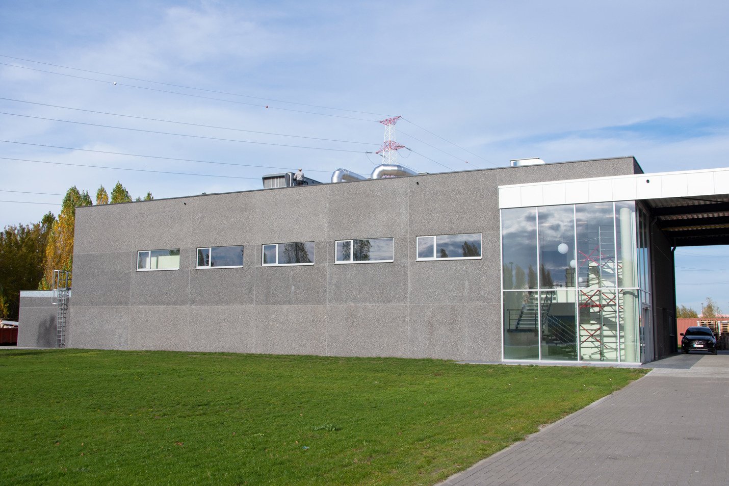 State-of-the-art laboratoria & trainingscentrum met geavanceerde ventilatie