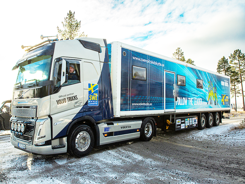 Svenska Skidskytteförbundets Vallatrailer, Östersund