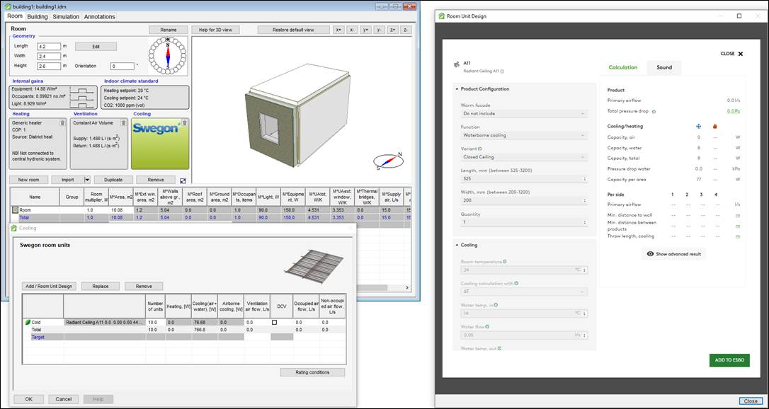 New version (2.4.2) of Swegon ESBO released